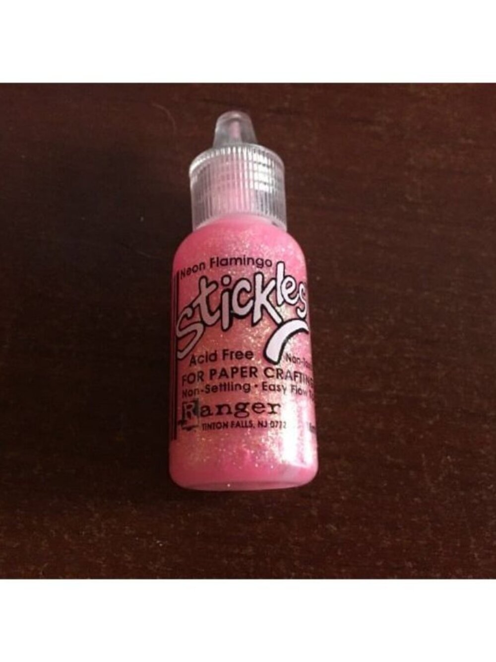 Stickles Ranger Glitter Glue 0.5oz Neon Flamingo SGG39754